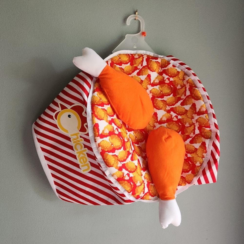 Large Pet Dog Bucket Of Chicken Halloween Costume